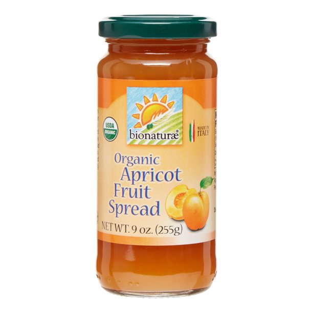 Bionaturae Organic Fruit Spread Apricot 9 oz