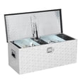 thumbnail image 1 of Aluminum Truck Bed Tool Box, Waterproof Lockable Storage Heavy Duty Toolbox for Pickup Beds, RVs & Trailers, Secure Organizer with Side Handles & Gas Strut Lid, 1 of 5