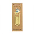thumbnail image 1 of CAROOTU Cute Creatives Novelty Metal Bookmarks Paper Reading Book Page Marker, 1 of 6