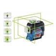 thumbnail image 4 of Nivel Laser Lineas Verde 360 Grados 30 M Gll 3-80 Cg Bosch azul, 4 of 5