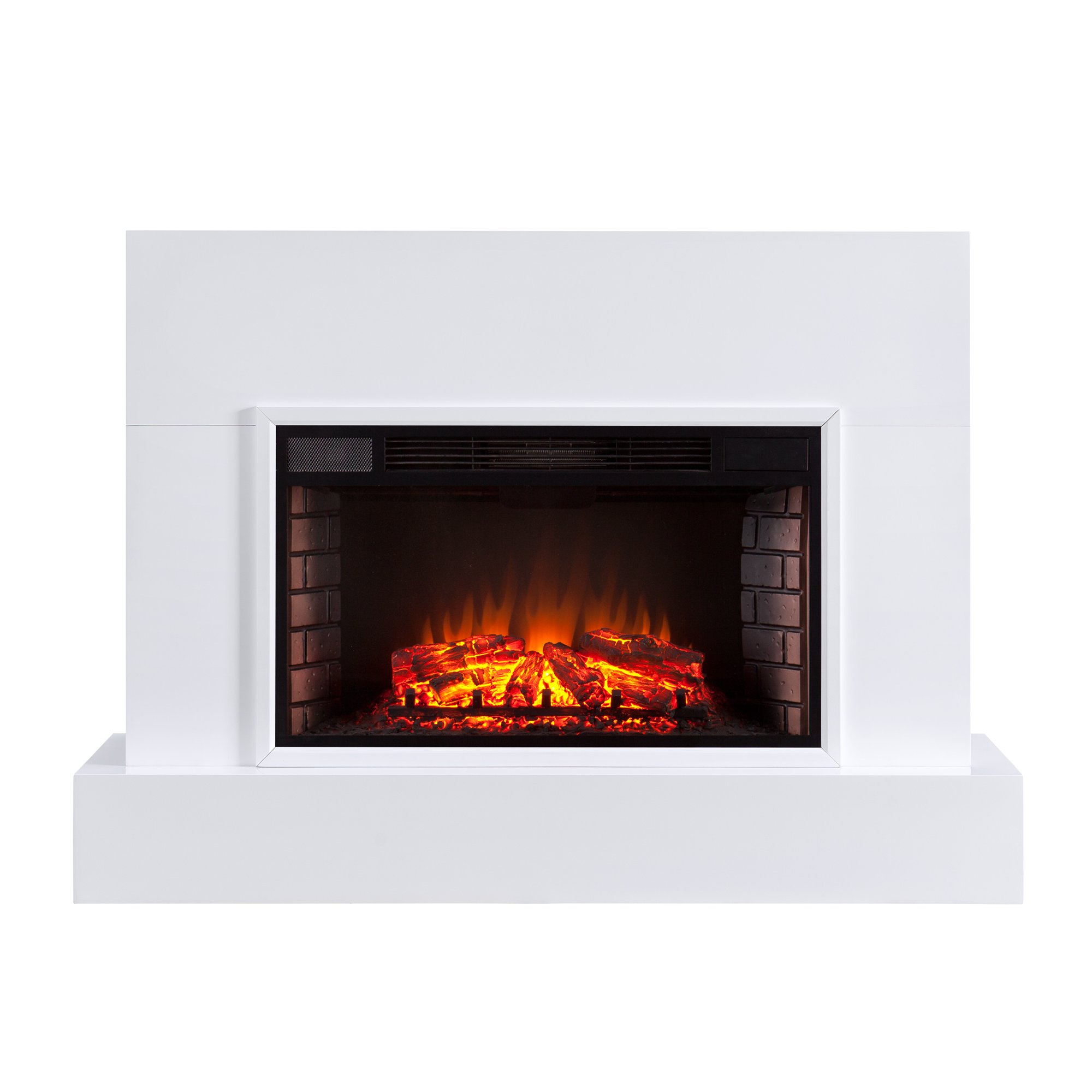 TORVELLE FIREPLACE - WHITE---ELECTRIC---FA5133 33W Size Remote -  Walmart.com