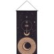 thumbnail image 2 of Moon Star Art Tapiz Decoración del hogar Colgaduras Accesorios de fotografía para colgar en la pared para chimenea Sala de estar Dormitorio Negro Fernando tapices para colgar en la pared, 2 of 2