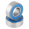thumbnail image 1 of Cergrey Roulements roulements à Billes Étanches à la Poussière, Roulements Bleus Durables de Haute Fiabilité 5 * 11 * 4mm 25 Pcs / Set pour Équipement Électronique de Machine-Outil, 1 of 8