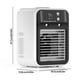 thumbnail image 5 of Portable Air Conditioner Cooling Fan Rechargeable Air Cooler 2 Speeds & Mist Spray Humidifier, 5 of 5