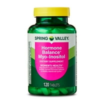 Spring Valley Hormone Balance Myo-Inositol Tablets, Dietary Supplement, 120 Count