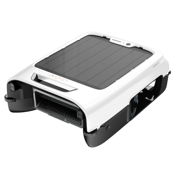 Aiper EcoSurfer M2 Automatic Pool Skimmer, Solar-Powered Robotic Surface Cleaner with 24/7 Cleaning, App Control & 150μm Ultra-Fine Filter
