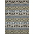 thumbnail image 4 of SAFAVIEH Veranda Luwig Southwestern Indoor/Outdoor Runner Rug, 2'3" x 8', Blue/Cream, 4 of 10