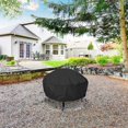 thumbnail image 5 of Fire pit cover round, 34x15 waterproof antiUV with drawstring, windproof, dustproof for outdoor, 5 of 5