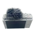 thumbnail image 2 of Yammee Furry Wind Muff for ZV1 ZV1F ZVE10 ZVE1 Microphone Windshield Mic Windscreens, 2 of 7