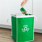 Apooke Kitchen Separate Recycling Waste Bin Bags Recycle Garbage Trash Sorting Bins Organizer Waterproof Baskets Home Storage