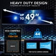 thumbnail image 6 of Mount-It! Heavy-Duty Single Computer Monitor Arm for Ultrawide Curved Screens Up To 49", Gaming Monitor, RGB Lights, USB, 6 of 10