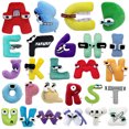 thumbnail image 3 of Alphabet Lore Plush Toys Anime Doll Kawaii 26 English Letters Stuffed Toys Kids Enlightenment Montessori Plush Toy Doll Gifts J, 3 of 6