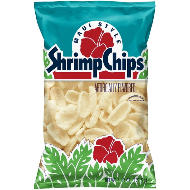 Maui Style Shrimp Chips, 4.5 oz Bag