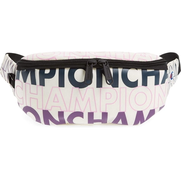 Champion Unisex Prime Print Sling Pack, Adult, White/Purple, OS