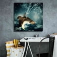 thumbnail image 5 of Epic Graffiti 'The Night Goddess' by Paula Belle Flores, Giclee Canvas Wall Art, 26"x26", 5 of 8