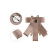 thumbnail image 3 of INSPIRE CHIC Women's Ribbon Brooch Bowknot Necktie Wedding Party Bow Brooches Pink, 3 of 4