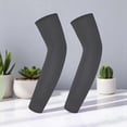 thumbnail image 5 of Arm Sleeves for Kids,UV Sun Protection Cooling Arm Sleeves for Youth Boys Girls Toddler,Sports,Running Dark Gray, 5 of 6