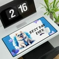 thumbnail image 3 of Happy Father's Day Best Samoyed Cool Dad Ever Desk Mat Full Keyboard Mouse Pad Siberian Sammy Dog Lover Large Mousepad - 12007, 3 of 5
