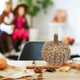 thumbnail image 6 of chaungfeng Fall Straw Pumpkin Decoration, Artificial Artwork Simulation Pumpkin, for Halloween Autumn Thanksgiving Day Home Dining Table Coffee Table Decoration Party Decoration Gift, 6 of 6