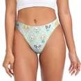 thumbnail image 1 of Fotbe Different Breeds of Dogs Tanga Sin Costuras para Mujer con Estampado – Panties Invisibles, Transpirables y Cómodos para Uso Diario-3X-Large, 1 of 6
