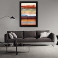 thumbnail image 3 of PI Studio 17x24 Black Modern Wood Framed Wall Art Titled - Tribal Colour Wash II, 3 of 6