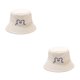 thumbnail image 4 of Sonducket Sombreros de cubo Animal Hombres Mujeres Gorras Pescador Sombrero Casual Adolescente Beige Beige M (56-58 cm) 2Conjunto, 4 of 6