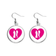 thumbnail image 1 of Familias lesbianas Pendientes pendientes de plata colgantes joyas señora Unbranded M, 1 of 3