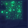 thumbnail image 3 of kurtrusly 842pieces Exquisite Craft Luminous Stickers Easy Installation For Dreamy Atmosphere Sheets Green, 3 of 6