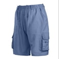 thumbnail image 4 of Casual Cargo Shorts with Pockets Relaxed Fit Twill Outdoor Summer Wear Little L Scrub Pants for Men Mens Outdoor Zip Cargo Pant Cargo Socks Pants Cargo Comfortable M 1 Landscaping Work Pants, 4 of 5