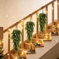 thumbnail image 4 of 28 Inch Christmas Norfolk Branches Wall Hanging Decoration, Upside Down Christmas Wreath for Front Door Home, 1 Pack, 4 of 7