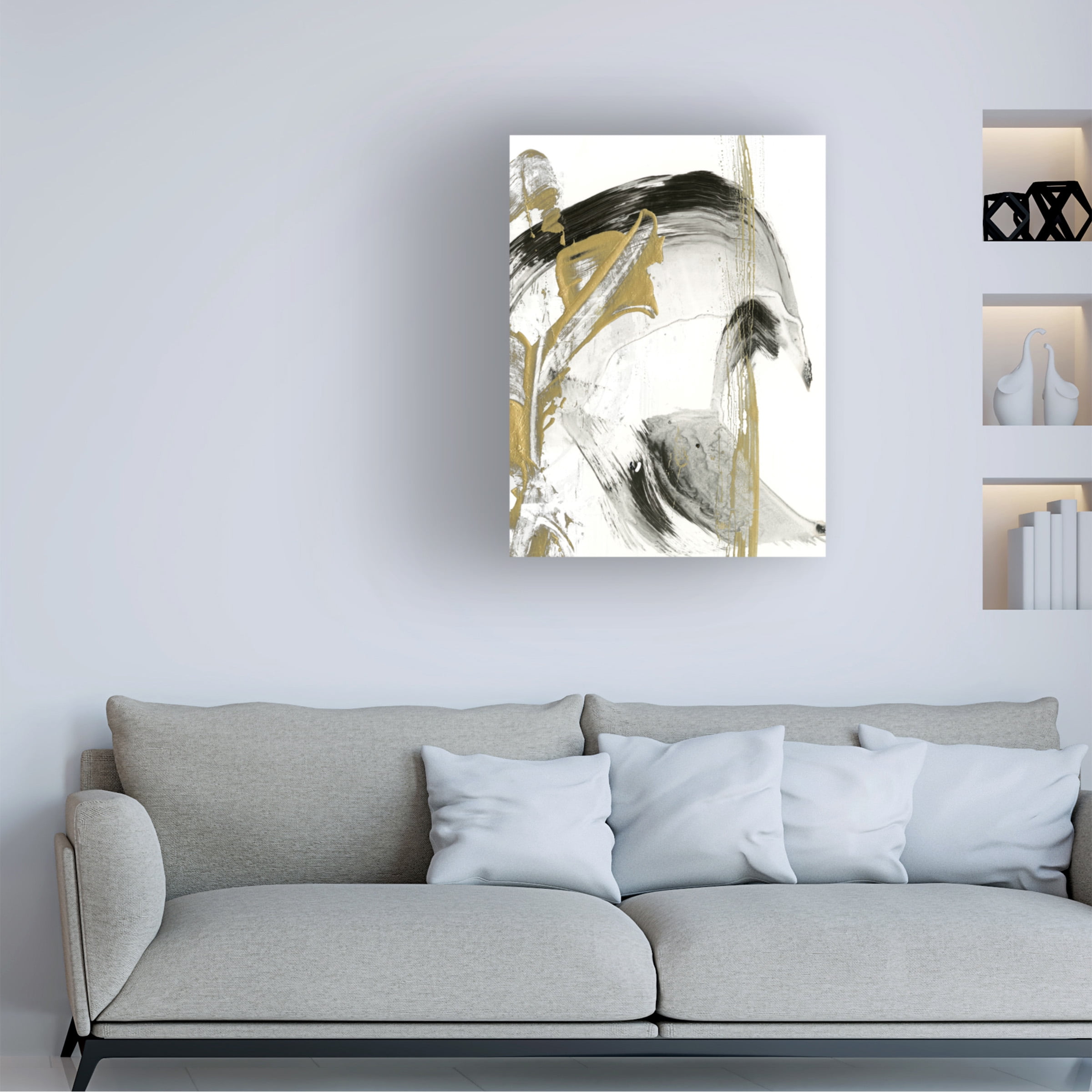 Ethan Harper 'Drip II' Canvas Art