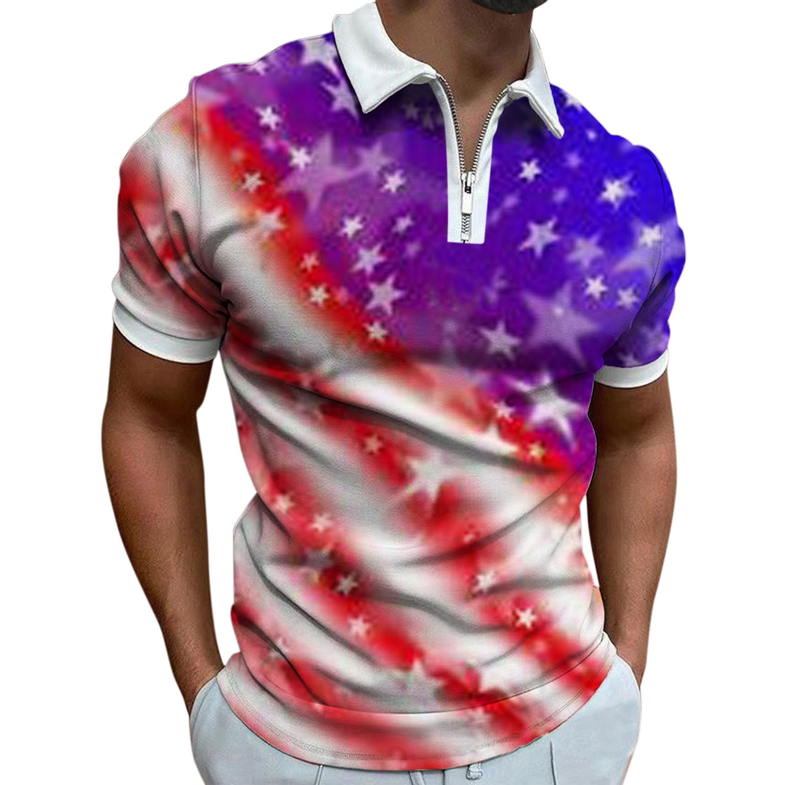 Men's Classic Short Sleeve Polo Shirt 
