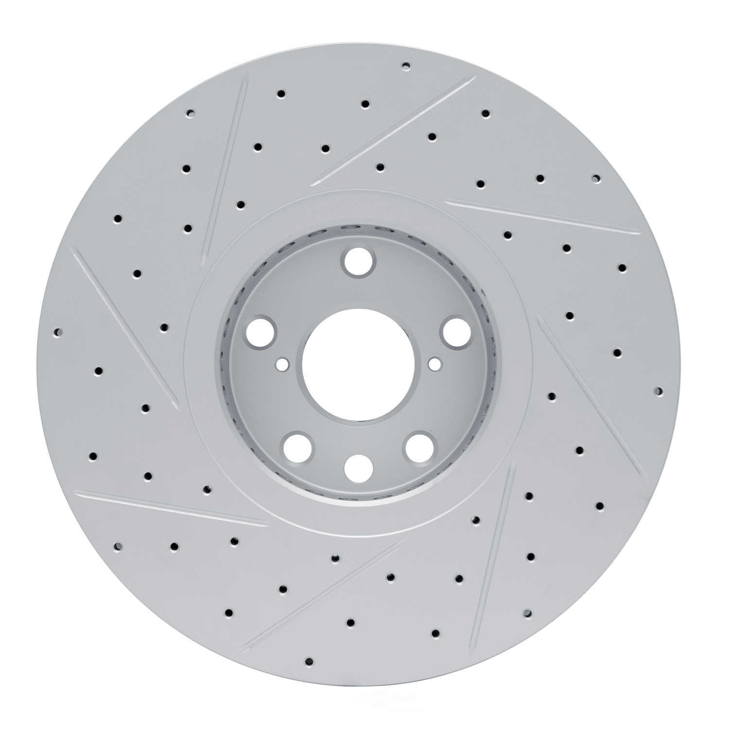 Dynamic Friction Company 830-75053D DFC Geoperformance Rotor - Drilled & Slotted
