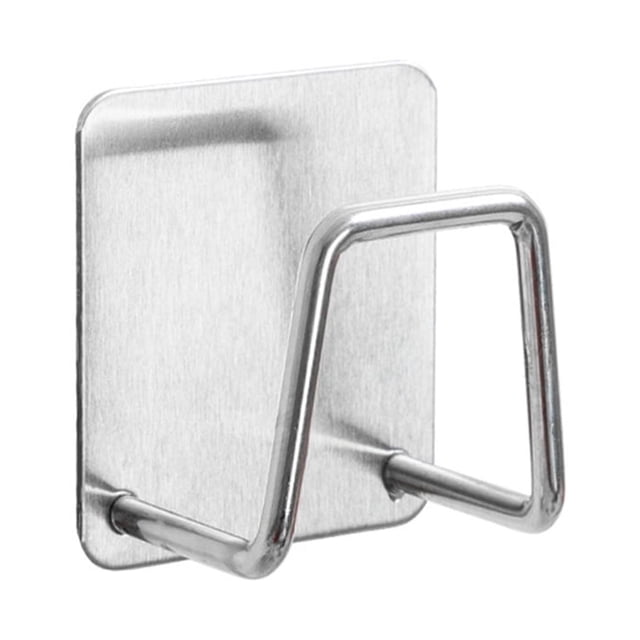 Revolutionize Your Kitchen Sink Space, Rustproof Sponge Holder Stainless Steel 304, Adhesive Mount Easy Installation, Waterproof & Quick Drying For A Neat Sink Area (4Pcs)