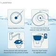 thumbnail image 5 of Nispira Water Pitcher Filter Replacement For Epic Nano Pitcher 150 Gallon, 1 Pack, 5 of 8