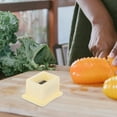 thumbnail image 4 of OUNONA 3Ud Y Pelador De Verduras Con Soporte Protector Para Dedos En Color Beige, 4 of 8