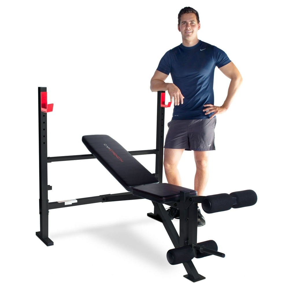 CAP Strength Deluxe Weight Bench, Black