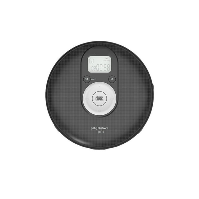 Portable Retro CD Player Album Disc Music Player Great Gift for Vintage Music Fans ,Bluetooth Transmitter 5.0