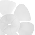 thumbnail image 2 of Fan Blade Plastic White for Household Fan Indoor Use 1Pcs 9.4In, 2 of 9