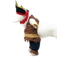 thumbnail image 2 of Pet Life 'Captain Snuggles' Pirate Pet Dog Costume Uniform, 2 of 6