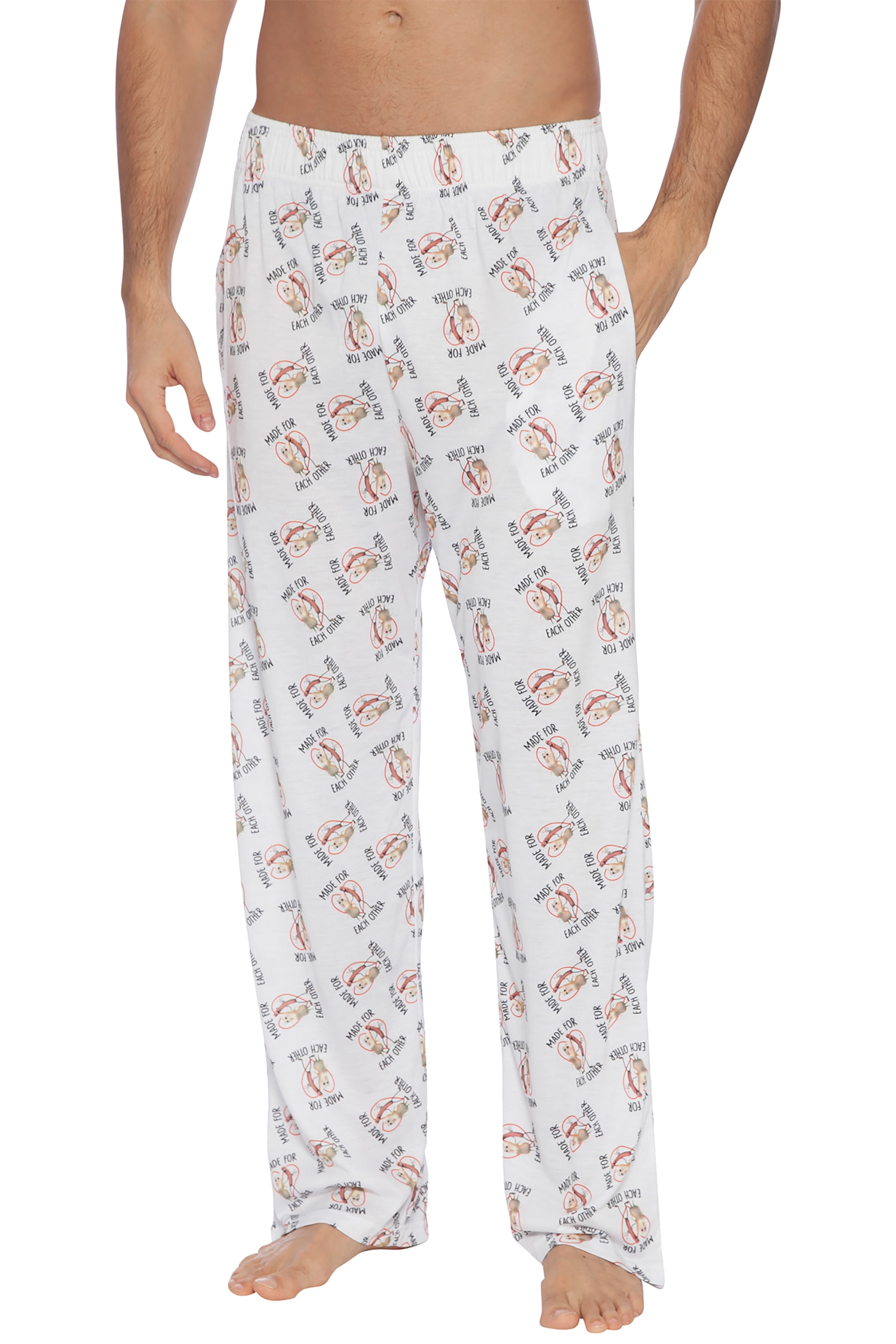 INTIMO Sausage Party Made for Each Other Lounge Pant for Men (Large ...