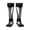 3 Black, variant on Women's Knee High Socks Tuxedo Tie Printed Suit Outdoor Casual Tube Socks