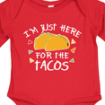 thumbnail image 4 of Inktastic I'm Just Here for the Tacos Cinco De Mayo Boys or Girls Long Sleeve Baby Bodysuit, 4 of 5