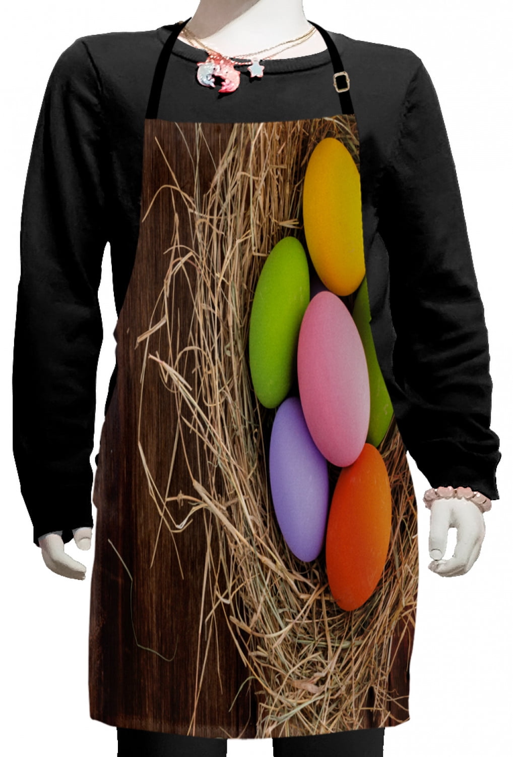 Download Colorful Kids Apron, Pattern of a Top View Shot Image of ...