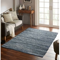 Chesapeake Denim Chindi Area Rug (5'x7')