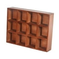 thumbnail image 2 of Lipstore Wooden Display Shelf Collectibles Display Case Wall Mount 12 Grids Multipurpose, 2 of 8