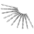 thumbnail image 1 of 2 Flute Spiral Cutter, Milling Cutter Tungsten Steel High Efficiency Breakage Resistance  For Industry Use, 1 of 8