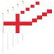 thumbnail image 1 of Banderas de Inglaterra ASUNO, 20 unidades, 14x21 cm, poliéster, 1 of 7