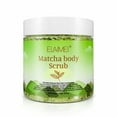thumbnail image 2 of ELAIMEI Matcha Body Scrub, All Natural Exfoliating Body Scrub for Skin Care, Stretch Marks, Acne & Cellulite, Moisturizing and Exfoliating Body, Face, Hand, Foot Scrub - 8.8 oz, 2 of 9