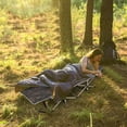 REDCAMP XL Foldable Hunting Cot for Adults, 500lbs, Portable for Camping, Outdoor, Indoor, Camo
